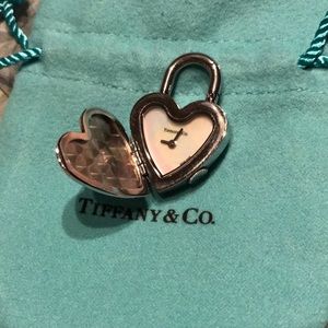 Tiffany & Co. SS Notes ❤️ Watch Charm Swiss Made